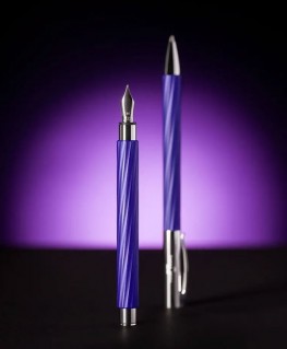 Stylo Plume Faber Castell Ambition Italic Midnight Mauve