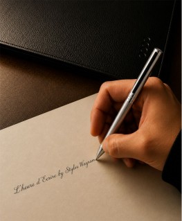 Stylo Bille St Dupont Classique Palladium Brossé
