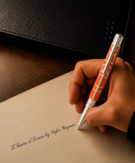 Stylo Bille St Dupont Initial Orkinski Orange
