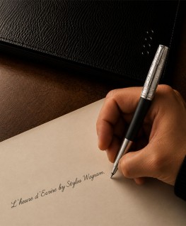 stylo-bille-parker-sonnet-noir-mat-2227802-porté