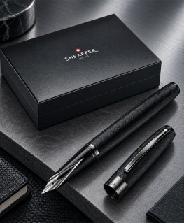 stylo-plume-sheaffer-legacy-noir-mat-gun-metal-E0906653-box-stylo