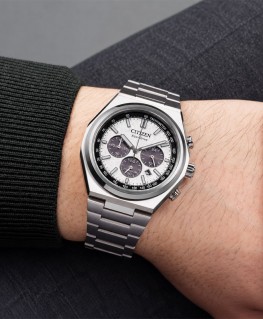 Montre Citizen Zenshin Chronographe Eco-Drive Super Titanium™ CA4610-85A