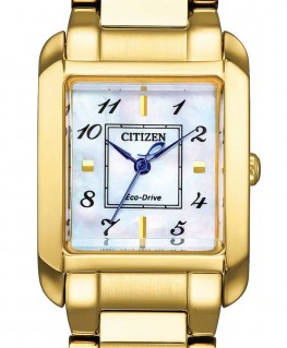 montre-femme-citizen-l-eco-drive-EW5602-81D-nacré-blanche-dorée-cadran