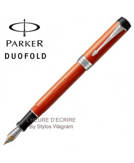 Stylo Parker Duofold Classic Big Red Vintage CT Centenial Plume