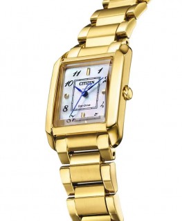 montre-femme-citizen-l-eco-drive-EW5602-81D-nacré-blanche-dorée-cadran