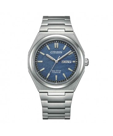 montre-homme-citizen-super-titanium-eco-drive-AW0151-00L-bleue