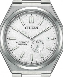 montre-citizen-automatique-super-titanium-blanc-NJ0180-80A-cadran