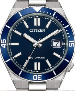 montre-homme-citizen-tsuyosa-shore-automatique-NJ0230-59L-bleue-cadran