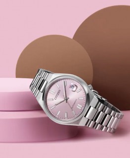 Montre Citizen Tsuyosa Automatique NJ0200-50Z Rose Pastel 37 mm