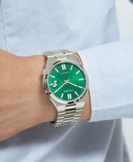 montre-homme-citizen-tsuyosa-automatique-NJ0150-81X-verte-porté