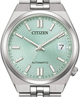 citizen-tsuyosa-60-automatique-NK0030-51X-ice-green-cadran