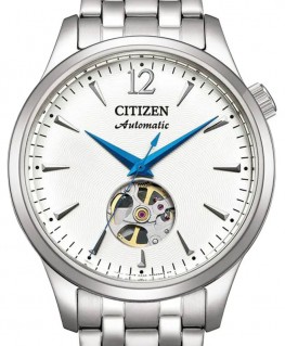 montre-homme-citizen-platfom-open-heart-NH9131-73A-blanche-cadran