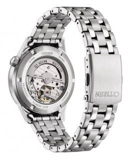 montre-homme-citizen-platfom-open-heart-NH9131-73A-blanche-bracelet