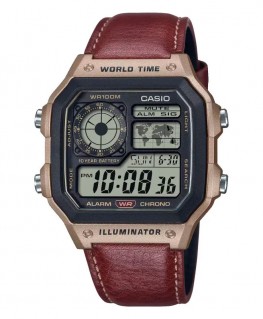 montre-casio-collection-world-time-cuir-marron-AE-1200WHL-5AVEF