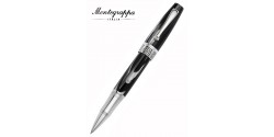 Stylo roller Montegrappa Extra 1930 Black and White ISEXTRCH