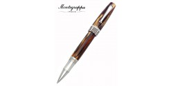 Stylo roller Montegrappa Extra 1930 Ecaille de Tortue ISEXTRCW