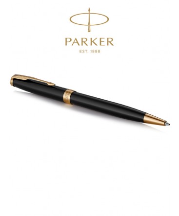 Stylo Roller Parker Sonnet Laque Noire – Modèle Prestige, Neuf De Stock, Recharge Incluse