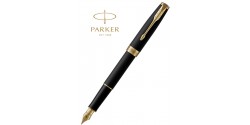 Stylo Plume Parker Sonnet Laque Noir Mat