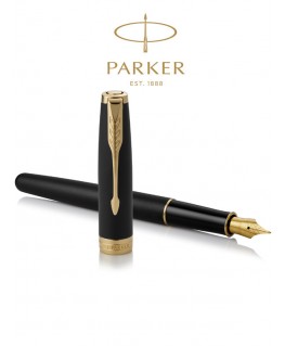 Stylo Plume Parker Sonnet Laque Noir Mat