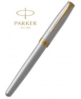 Stylo Plume Parker Sonnet Acier GT