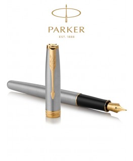 Stylo Plume Parker Sonnet Acier GT