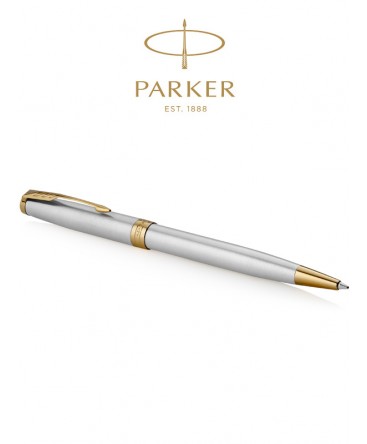 Stylo Bille Parker 75 En Acier Brossé - Modèle F169/E324, Occasion, Qualité Vintage