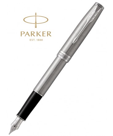 Stylo Plume Parker Sonnet Acier CT