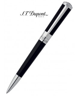 Stylo Bille St Dupont Liberté Laque Noire et Palladium 465674