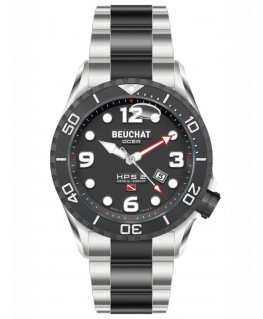 Montre Beuchat Océa HPS 2 Acier - Black BEU0099/1