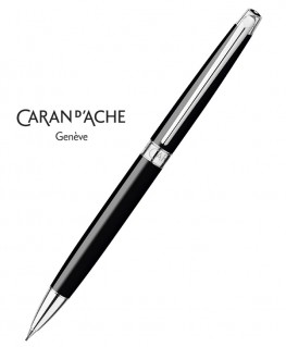 Porte-Mine Caran d'Ache Leman Slim Noir Ebène 4761.782