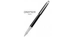 Stylo Roller Caran d'Ache Leman Slim Noir Ebène 4771.782 