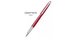 Stylo Plume Caran d'Ache Leman Slim Rouge Ecarlate 4791.780