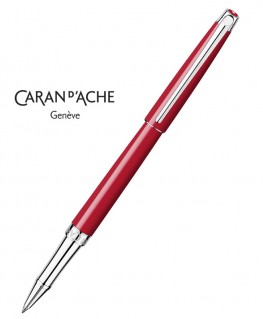 Stylo Roller Caran d'Ache Leman Slim Rouge Ecarlate 4771.770