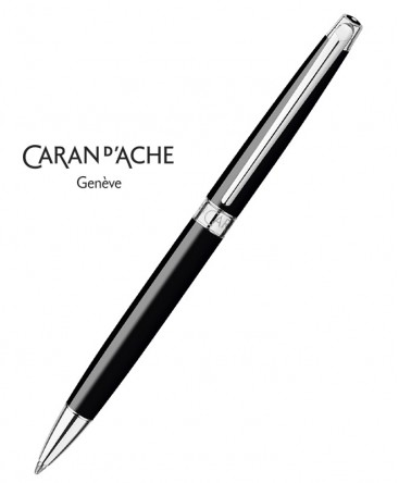 Stylo Bille Caran d'Ache Leman Slim Noir Ebène 4781.782 Stylo Bille Caran d'Ache Leman Slim Noir Ebène 4781.782