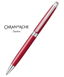 Stylo Bille Caran d'Ache Leman Slim Rouge Ecarlate 4781.770