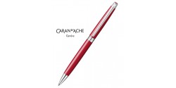 Stylo Bille Caran d'Ache Leman Slim Rouge Ecarlate 4781.770