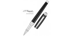 Stylo-Roller-St-Dupont-Line-D-Medium-Noir-Palladium-ref_412100M