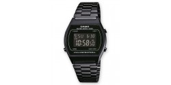 Montre Casio Vintage Acier Noir B640WB-1BEF