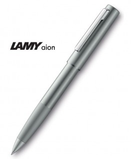 Stylo-Roller-Lamy-Aion-Olive-Silver-model-377-Réf-1331954