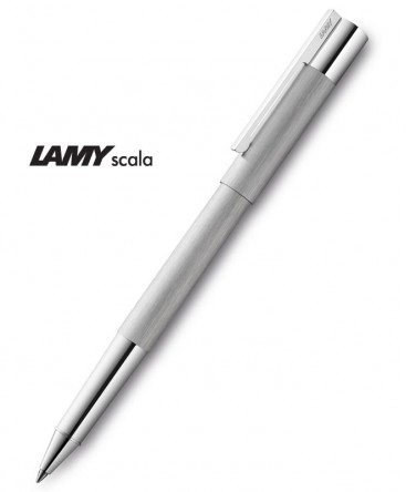 Stylo-Roller-Lamy-Scala-Acier-Brossé-Modèle-351-Réf_1328074