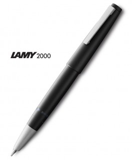 Stylo-Plume-Lamy-2000-Résine-Noire-Mate-Mod.001-Réf_1301351