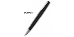 Stylo-Plume-Lamy-2000-Résine-Noire-Mate-Mod.001-Réf_1301351