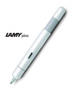 Stylo-Bille-Lamy-Pico-Blanc-Brillant-ouvert-Mod.288-Réf.1311980