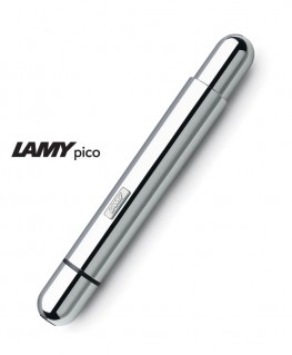 Stylo-Bille-Lamy-Pico-Chrome-Brillant-fermé-Mod.289-Réf.1323925