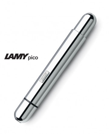 Stylo-Bille-Lamy-Pico-Chrome-Brillant-fermé-Mod.289-Réf.1323925