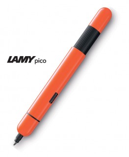 Stylo-Bille-Lamy-Pico-Laser-Orange-Edition-Limitée-ouvert-Mod.288-Réf.1329951