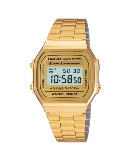 Montre Casio Vintage Illuminator Doré A168WG-9EF