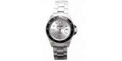 Montre-Beuchat-GB1950-40mm-Cadran-Argent-Lunette-Noire-ref_BEU1950-3