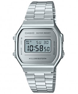 Montre Casio Vintage Silver Mirror A168WEM-7EF