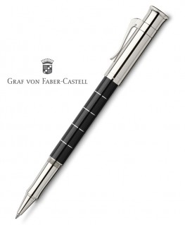 Stylo Roller Graf Von Faber Castell Classic Anello Résine Noire 145683